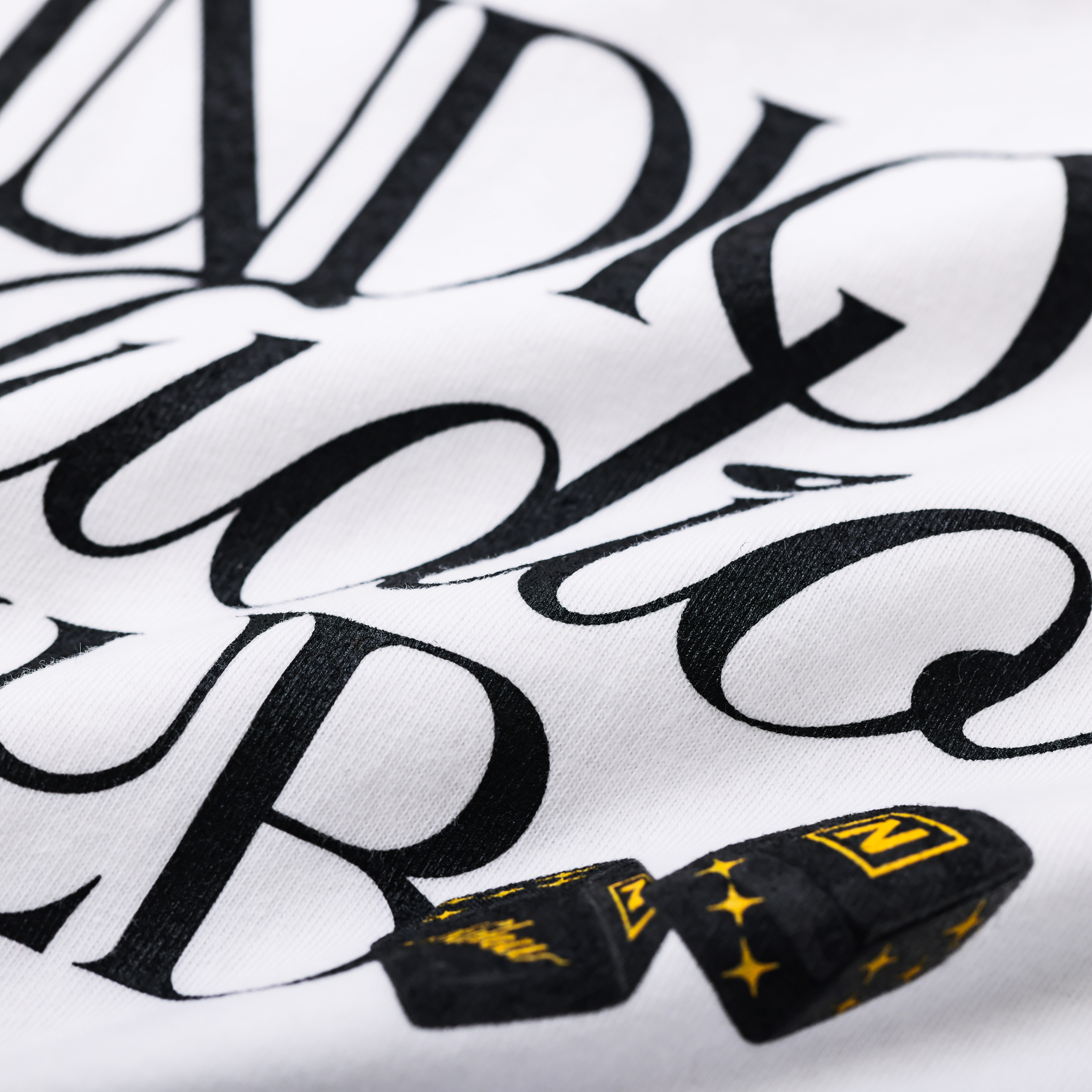 “SUSTAIN TONES” TEE / WHITE