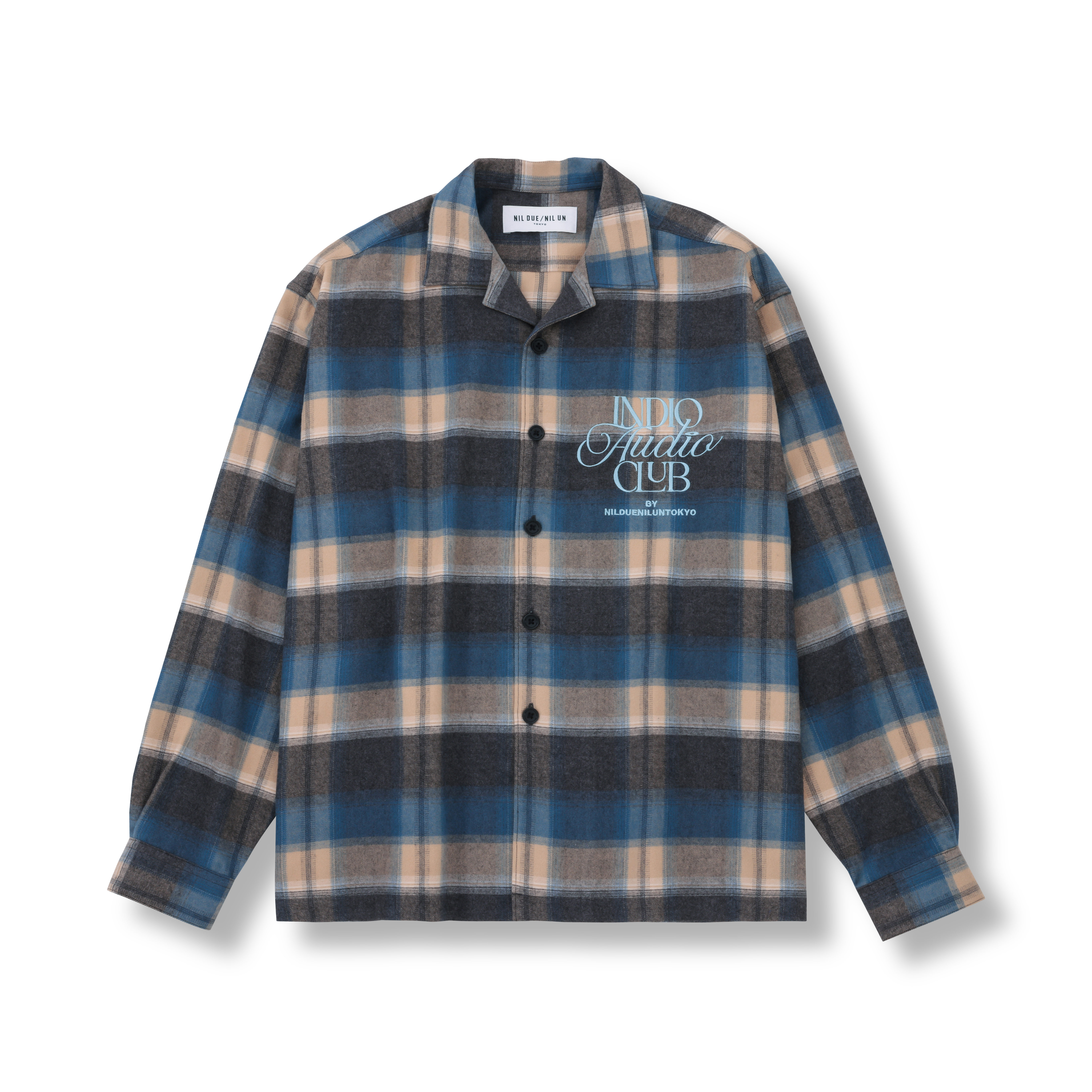EMBROIDERY CHECK SHIRT / MIX