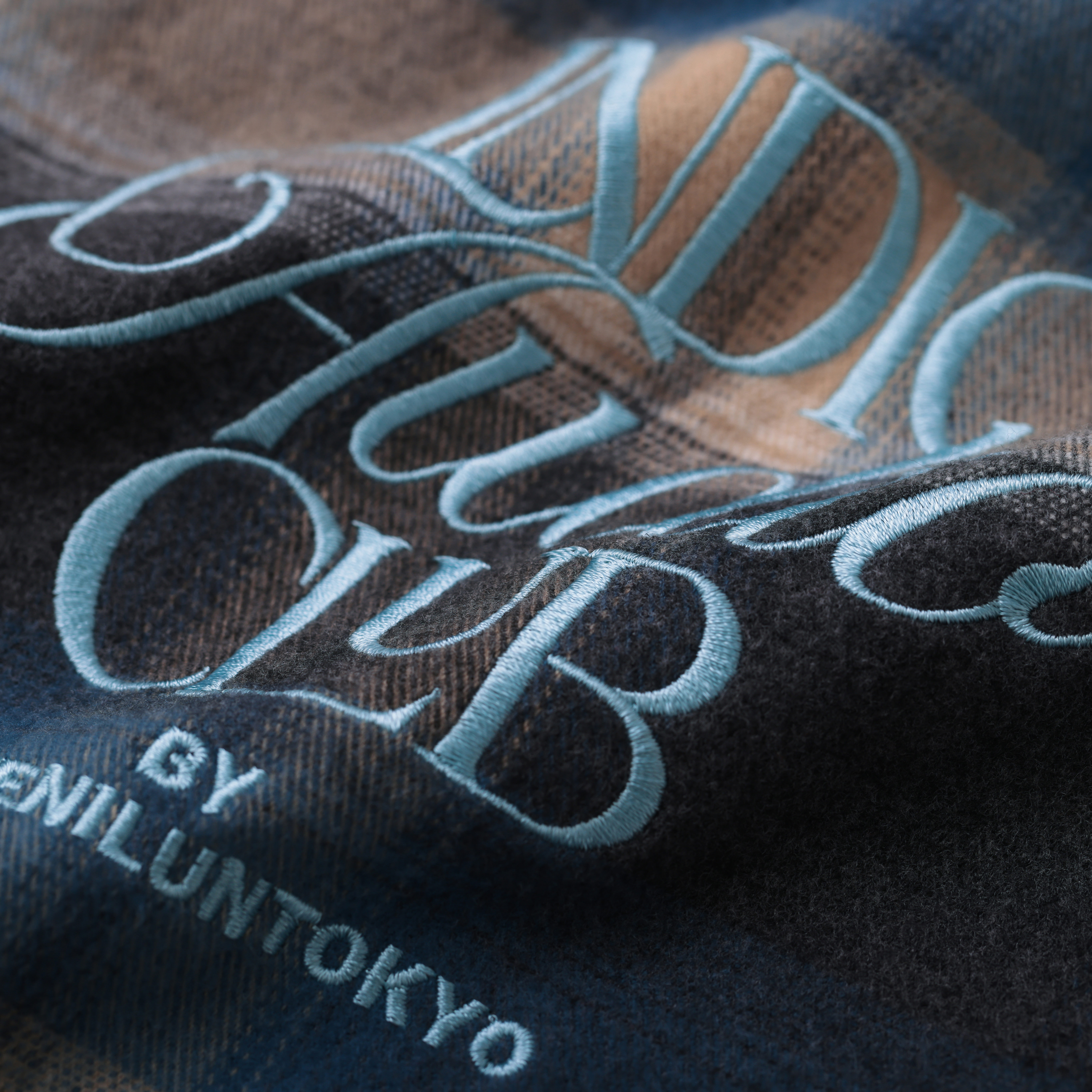 EMBROIDERY CHECK SHIRT / MIX