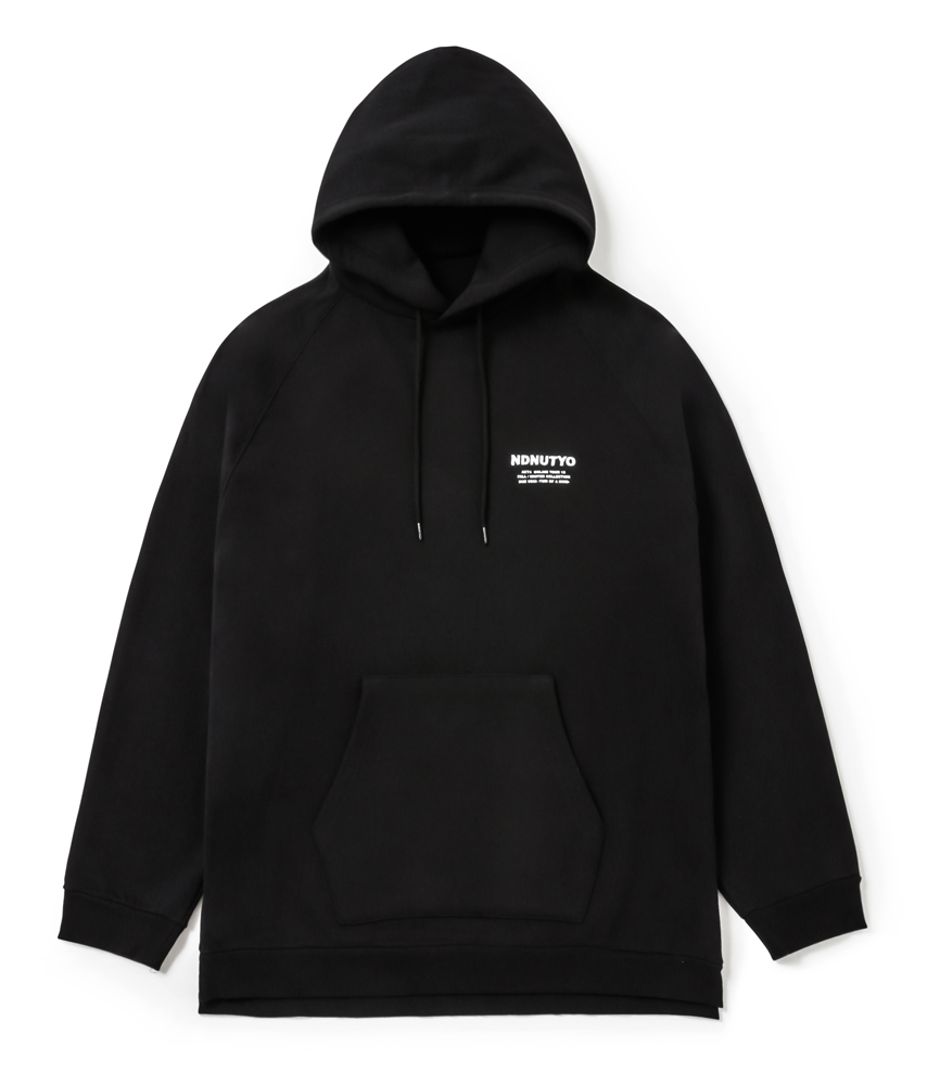 BRIDGE PASSAGE BIG HOODIE / BLK