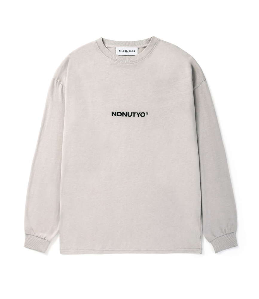 TAG LONG SLEEVE TEE / OATMEAL