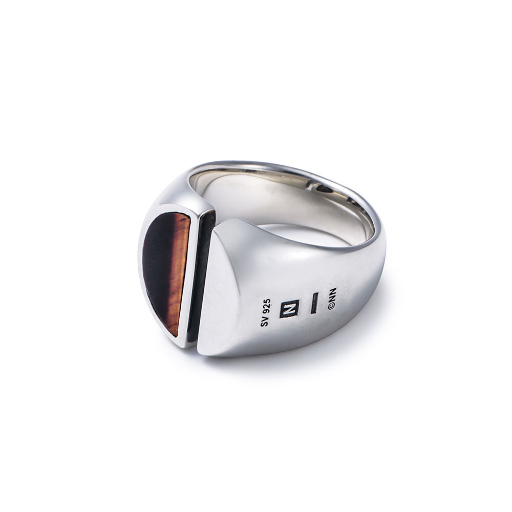 NIL DUE/NIL UN Sprit Carved Seal Ring-