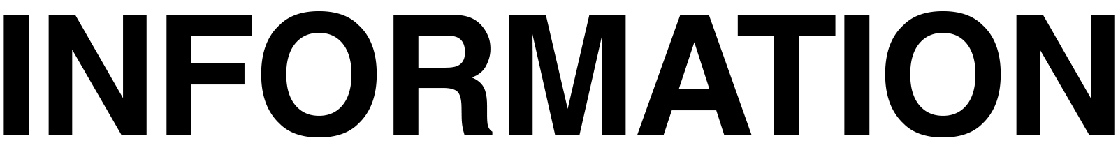 INFORMATION